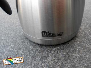 RVS thermoskan bedrukken dmv lasergraveren